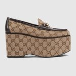 Women’s Gucci Horsebit platform loafer - Image 3